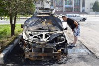 Главному "сволотовцу" Харькова сожгли машину
