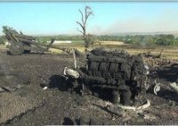 Колонна украинских карателей разбита под Горловкой