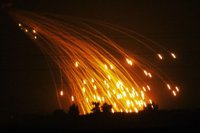 Донецк бомбят белым фосфором 14.08 Ukraine military dropped incendiary bombs on Donetsk