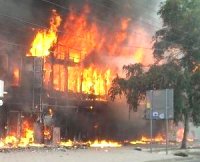 Обстрел Донецка: в город прорываются группы диверсантов