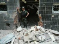 Краеведческий музей города Донецка. Восемь попаданий укро-снарядов.