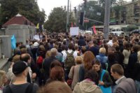 Митинг около Минобороны: Семенченко назначили министром, собирается новый Майдан