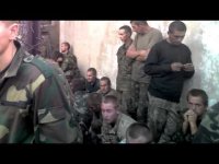 Пленные украинские военные на Донбассе
