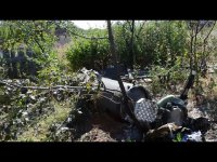 Видео очередной упавшей "Точки-У" в Снежном 29-08-2014