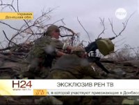 Корреспондент РЕН ТВ попал под обстрел на Украине