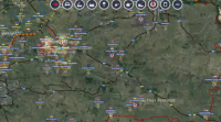 Обзор карты боевых действий 23.09.2014