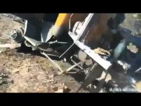 Разбитые и брошенные Украинские позиции на Донбассе