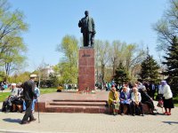 Памятник Ленина. Города Бердянск и Кривой Рог