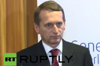 Пресс-конференция Сергея Нарышкина на сессии Парламентской ассамблеи ОБСЕ