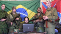 В Новороссии идет борьба за свободу с американским империализмом - иностранные добровольцы бригады «Призрак» (видео)