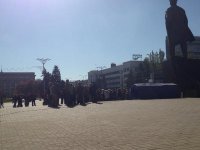 В Донецке прошел митинг сторонников "Новороссии" против "предателей ДНР"