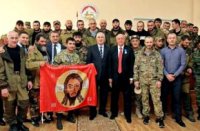 В Южной Осетии торжественно встретили вернувшихся с Донбасса добровольцев