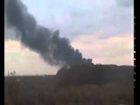 Очевидцы сообщают о возможном ударе ракетой "Точка-У" по Донецку и Макеевке