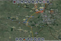 Обзор карты боевых действий 02.11.2014