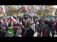 На Марш Единства в Севастополе вышли 20 тысяч человек