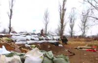 Село Пески. Прямое попадание в БМП-2 ВСУ