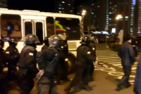 Менты напали на людей на Осокорках в Киеве