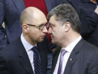 Транш МВФ примирил Яценюка и Порошенко