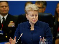 Глава Литвы снова прошлась по России: "Трусят даже поднять свой флаг на украинской войне"