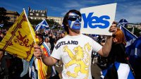 В Шотландии прошла новая акция в поддержку независимости