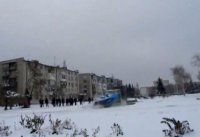 Укродебилы снесли с постамента очередной памятник Ленину