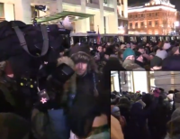 Майдауны на Манежной площади Москвы - прямой эфир