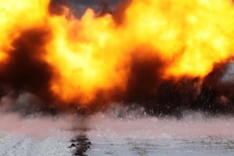 В ЛНР военные провели успешные подрывы при помощи УР 77 "Змей Горыныч"