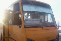 Укропы выложили видео уничтожения автобуса под Волновахой!