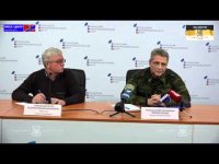 Брифинг начальника штаба НМ ЛНР по ситуации в районах боевых действий