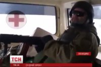 Вопреки всем законам каратели батальона «Донбасс» передвигаются на «скорых»