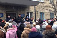 В Донецкой области освистали военкома за ложь о российских войсках в стране