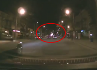 Момент взрыва офиса Автомайдана в Одессе с видеорегистратора