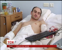 Попал под лошадь...