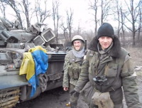 Штурм Углегорска от первого лица, трофейный танк и многое другое