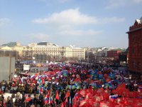 В Москве завершилась акция движения «Антимайдан», в которой приняли участие около 50 тыс. человек