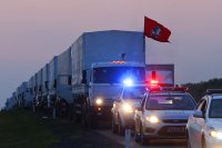 Из Ростовской области на Донбасс выехала гумколонна с семенами и стройматериалами