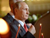 Путин поздравил православных христиан с Пасхой