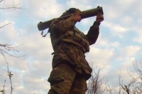 Последнее "селфи" карателя...