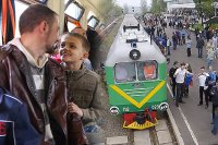 К 1 мая в Донецке открылась детская железная дорога