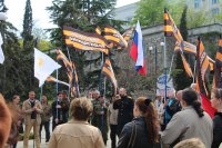 Митинг в Севастополе памяти патриотов погибших в Одессе