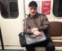 Кого только в метро не увидишь!