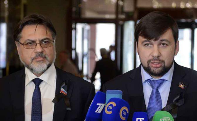 Владислав Дейнего и Денис Пушилин о перемирии в Донбассе