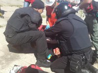 На гей-параде в Киеве истекает кровью раненый «Правым сектором» милиционер