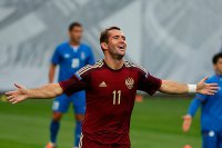 Футболисты сборной России устроили флешмоб