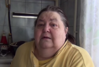 Жительница разбомбленного дома в Горловке обратилась к телеведущим В.Соловьёву и П.Толстому