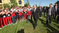 Владимир Путин пожелал российским спортсменам удачи на Евроиграх