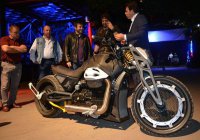«Хирург» устроил закрытый показ нового мотоцикла для истинно российских байкеров