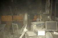 В Донецкой области военкомат забросали коктейлями Молотова