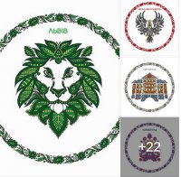 В рамках обьявленной Порошенко децентрализации, в Киеве придумали новые гербы Крыма, Донецка и Луганска