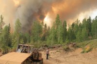 Лесные пожары в Бурятии: 100 парашютистов из Ханты-Мансийского округа прибыли на помощь